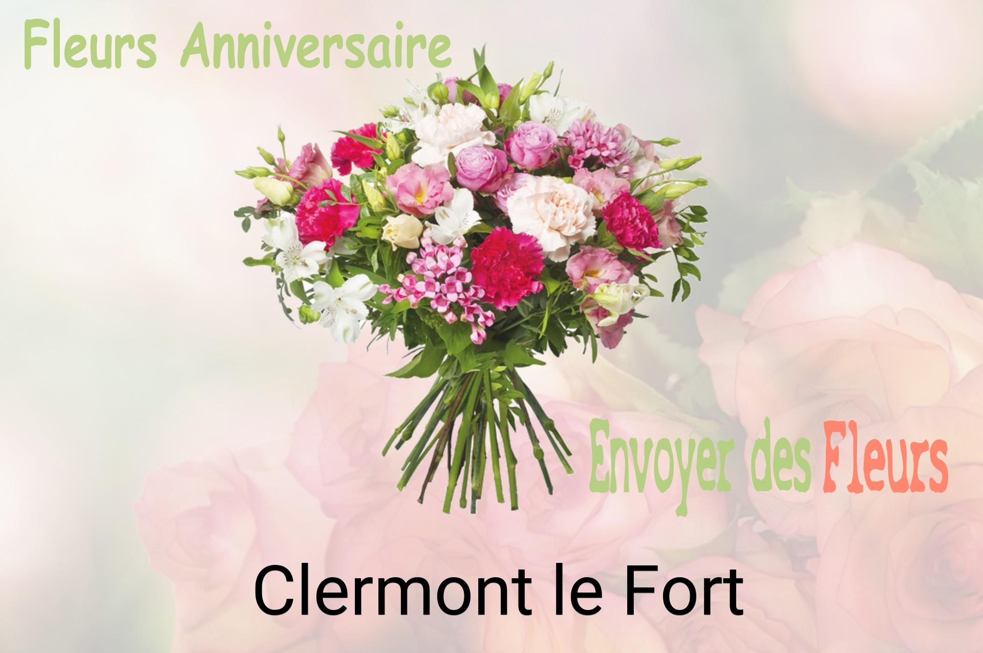 Bouquet de fleurs d’anniversaire livré à Clermont-le-Fort