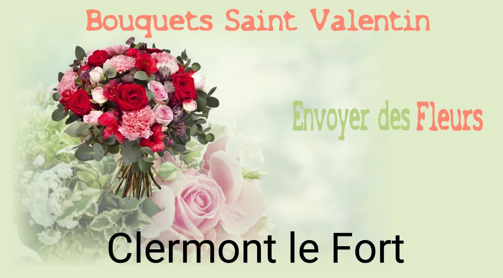 Roses de Saint-Valentin livrées à Clermont-le-Fort